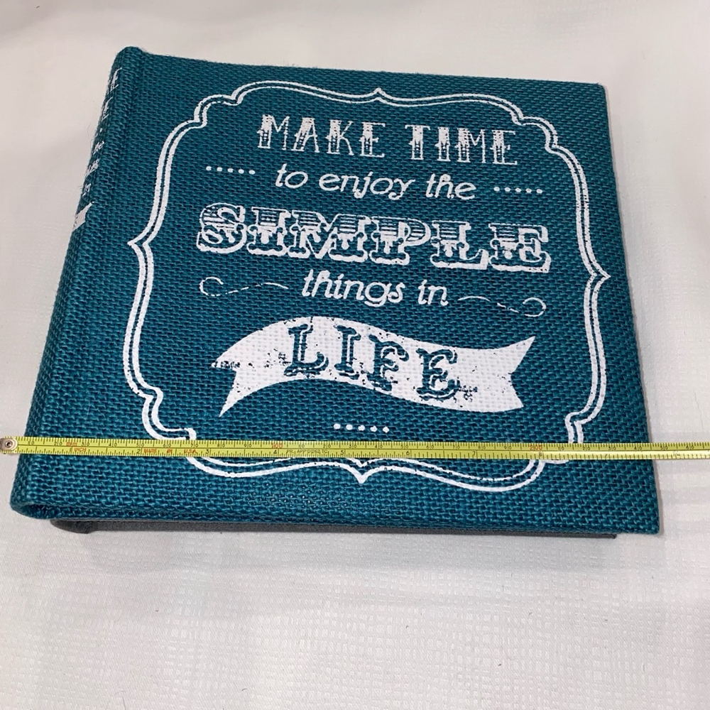 Photo Album Set in Teal and Gray - Picture 6 of 7